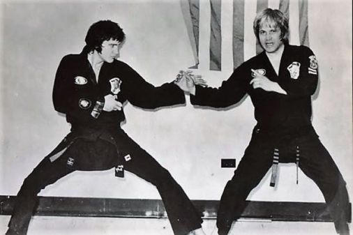 Elvis Presley and Ed Parker